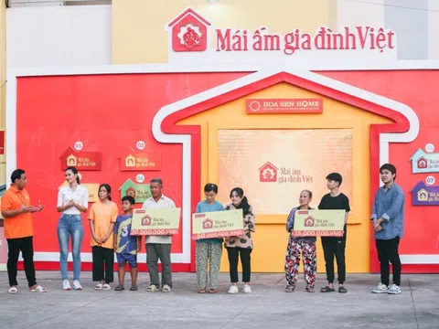 Dàn Hoa, Á hậu đình đám chung tay giúp đỡ các em nhỏ mồ côi ở Mái ấm gia đình Việt