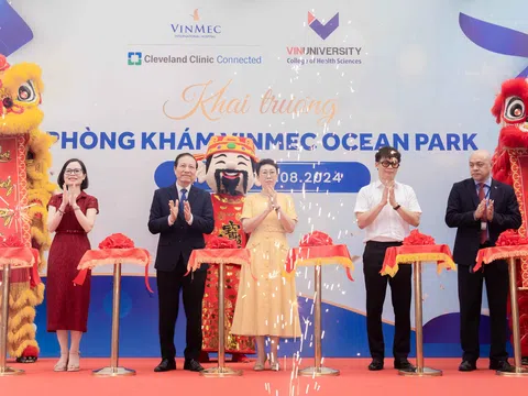 Vinmec khai trương phòng khám Đa khoa Quốc tế tại Vinhomes Ocean Park