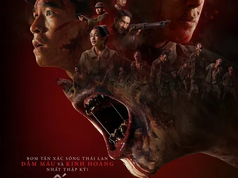 Phim zombie Chiến Địa Tử Thi tung poster và trailer “xôi thịt”, Nonkul cảm tử xông vào trận địa thây ma