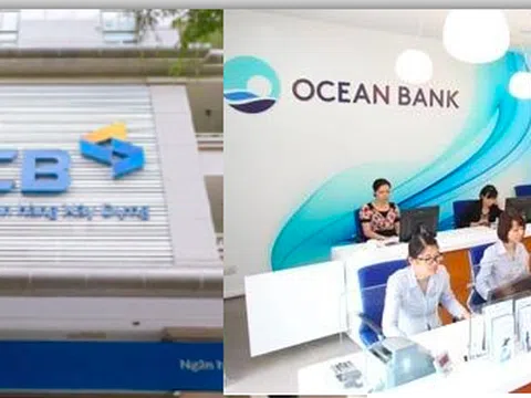 Thấy gì từ việc VCB và MBB nhận chuyển giao CBBank và OceanBank?