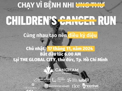 Giải chạy vì Bệnh nhi ung thư 2024: Cùng nhau chung tay vì hy vọng, chiến đấu bệnh ung thư ở trẻ em