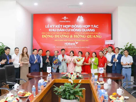 Lễ ký kết hợp tác chiến lược Hồng Quang – Đông Dương