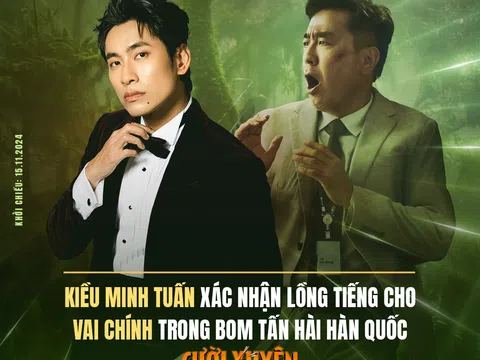 Kiều Minh Tuấn lồng tiếng cho “ngôi sao triệu vé” Ryu Seung-ryong trong phim Cười Xuyên Biên Giới