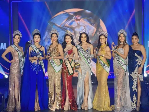 Lộng lẫy đăng quang Mrs Earth International 2024, Vũ Thị Hoa mang vinh quang về cho Việt Nam