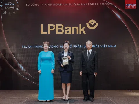 LPBank lọt Top đầu 50 Doanh nghiệp kinh doanh hiệu quả và nhà tuyển dụng được yêu thích 2024