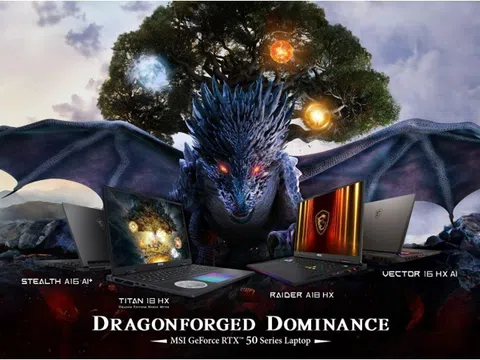 Ưu đãi hấp dẫn khi đặt mua trước laptop MSI trang bị GeForce RTX 50 Series!