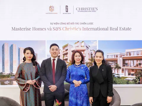 Masterise Homes niêm yết toàn bộ danh mục BĐS hạng sang lên mạng lưới Christie's International Real Estate