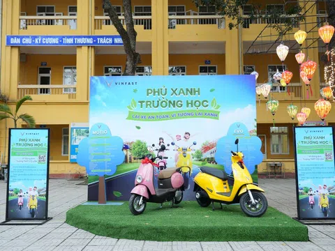 Từ chuỗi sự kiện “Phủ Xanh Trường Học”: “Cần giáo dục di chuyển xanh ngay từ trong nhà trường”