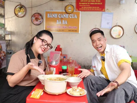 Chen Ru Lu cùng Bỏng Ngô Mario khám phá các quán bánh canh tại quận 5, TP.HCM