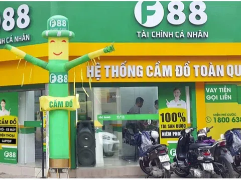 F88 nhận cầm cố 1,8 triệu ôtô và xe máy