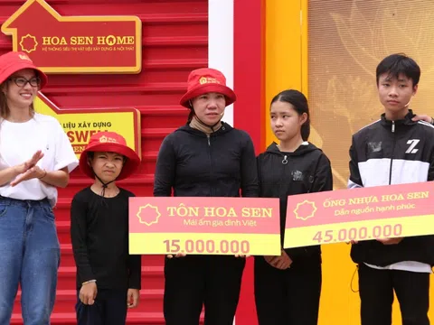 Trương Minh Cường, Nguyễn Quang Hải, vợ chồng BigDaddy và nhiều nghệ sĩ tham gia Mái ấm gia đình Việt tại Bắc Giang