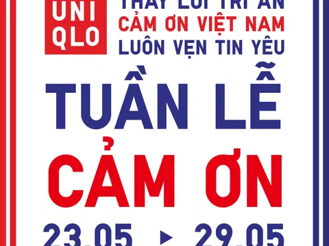UNIQLO Khởi Động Tuần Lễ Cảm Ơn với hàng loạt ưu đãi hấp dẫn và đóng góp xây dựng 2 điểm trường tại miền Trung