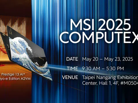 MSI khuấy động bầu không khí tại Computer 2025: trải nghiệm công nghệ đột phá và các sản phẩm hợp tác ấn tượng