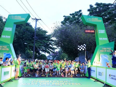 Đắk Nông Marathon 2025 “Chinh phục Nam Tây Nguyên”: Lan tỏa yêu thương qua từng bước chạy
