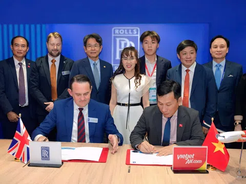Vietjet ký đơn hàng mới 40 động cơ Trent 7000 với Rolls-Royce