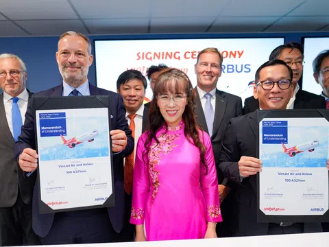 Vietjet đặt hàng mới 100 máy bay A320/ A321neo
