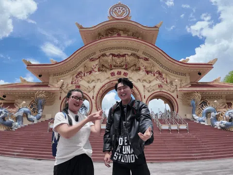 Chen Ru Lu cùng Thành Nhí thích thú khi khám phá KDL Suối Tiên