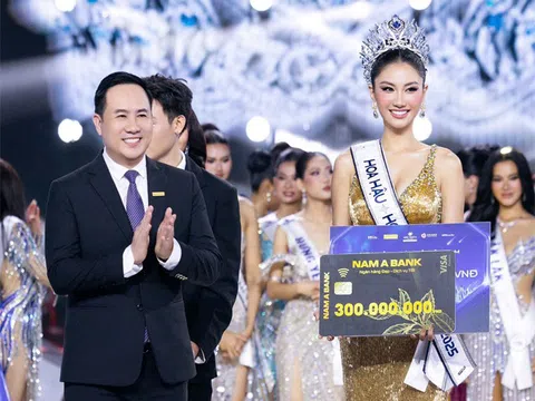 Nam A Bank tiếp tục đồng hành Top 2 Miss Cosmo Vietnam 2025