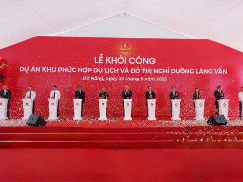 Vinpearl khởi công khu phức hợp du lịch và đô thị nghỉ dưỡng lLàng Vân