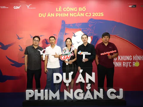 Lễ Công bố Dự án phim ngắn CJ 2025 mở rộng hỗ trợ đạo diễn trẻ