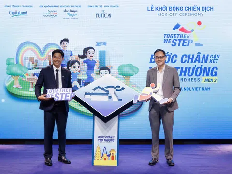 CapitaLand Development cam kết hỗ trợ 97.000USD cho học sinh, trẻ em đường phố