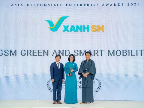 Xanh SM được vinh danh giải thưởng Lãnh đạo Xanh châu Á năm 2025