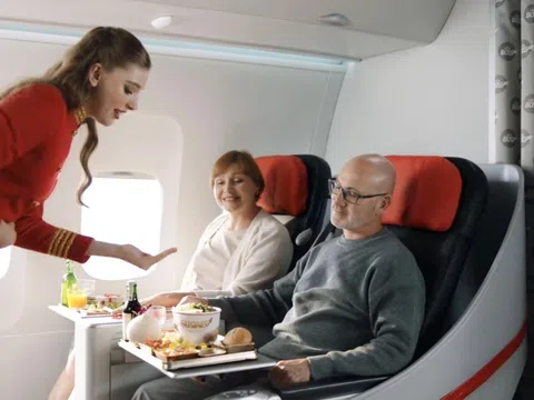 Vietjet ưu đãi “Ngày hạng thương gia” vào ngày 2 và 20 hàng tháng
