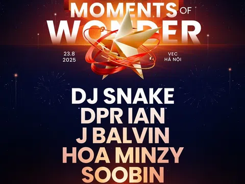 “Moments of Wonder” - Đại nhạc hội đặc biệt kỷ niệm 80 năm Quốc khánh với dàn sao “khủng”: DJ Snake, J Balvin, The Kid LAROI, DPR IAN…