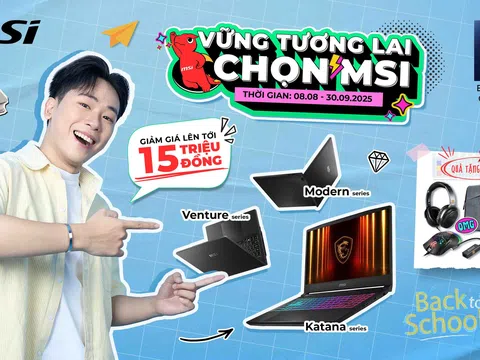 Khởi động mùa tựu trường 2025: “Vững tương lai, chọn MSI”