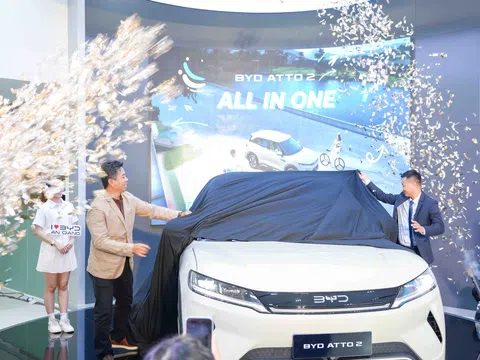BYD Atto 2 mở bán tại An Giang: SUV điện cỡ B giá tốt, trang bị như xe tầm cao