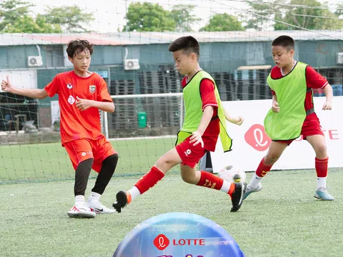 Cầu thủ nhí là bệ phóng giúp nhiều cái tên thi đấu ở CLB Thể Công - Viettel, CLB Công an Hà Nội