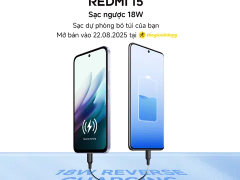 Redmi 15 với siêu pin Silicon Carbon 7000mAh sắp ra mắt, mang đến cơ hội sở hữu vé concert “Anh Trai Vượt Ngàn Chông Gai”