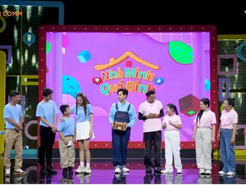 “Nhà Mình Quá Đỉnh”: Diễm Phương - MC Dương Hồng Phúc bất ngờ hóa “Mario và công chúa”