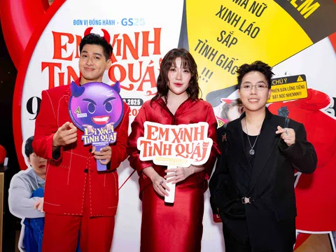 Uyển Ân và Ma Ran Đô bùng nổ visual, sánh đôi ra mắt phim Em Xinh Tinh Quái với bản lồng tiếng siêu lầy lội