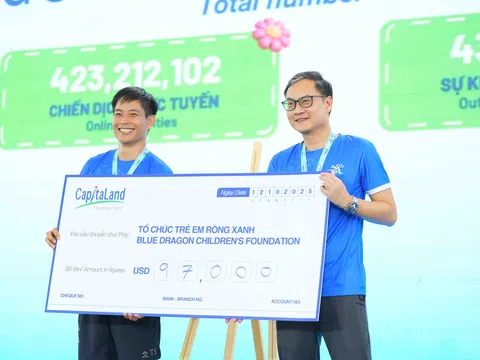 CapitaLand hỗ trợ 97.000 USD qua chiến dịch ‘Bước chân gắn kết yêu thương’ mùa ba tại Việt Nam