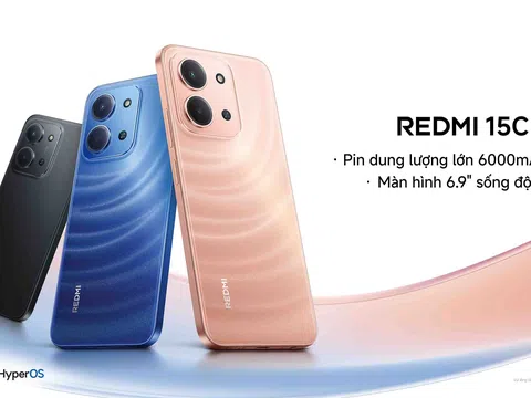 Pin khủng, màn to, giá rẻ: Redmi 15C chính thức “lên sóng” chỉ 3,69 triệu