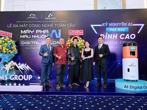 Công nghệ pha màu thế hệ mới toàn cầu Digital Color AI lần đầu tiên có mặt tại Việt Nam