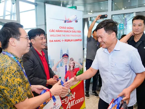 Vietjet mở rộng kết nối khu vực với đường bay thẳng từ Kuala Lumpur (Malaysia) đến Đà Nẵng