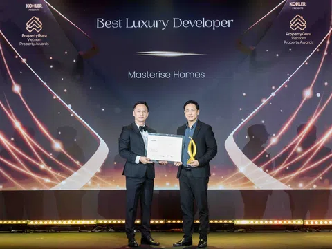 Masterise Homes xứng danh “Best Luxury Developer” tại PropertyGuru Vietnam Property Awards 2025