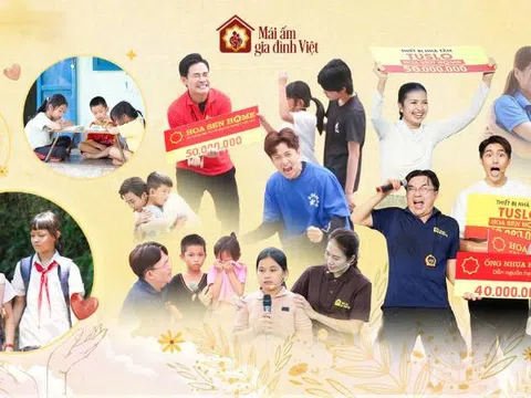 Thành Trung, Huỳnh Lập, Diệu Nhi và nhiều nghệ sĩ tham gia ghi hình Mái ấm gia đình Việt tại Thủ đô Hà Nội