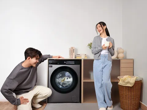 Xiaomi ra mắt máy giặt sấy Mijia Front Load Washer Dryer 10.5kg: Lồng siêu lớn, giặt hơi nước diệt khuẩn 99,99%
