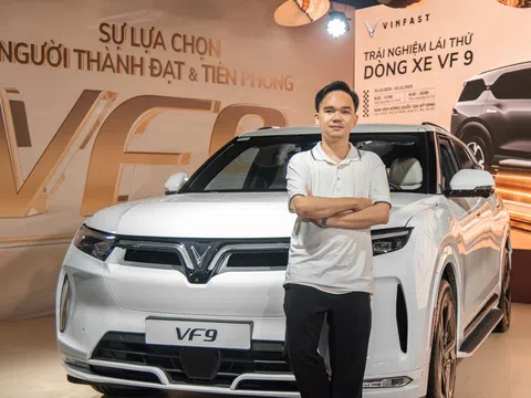 VinFast VF 9 chinh phục khách hàng Hà Nội qua loạt bài lái thử đầy cảm xúc