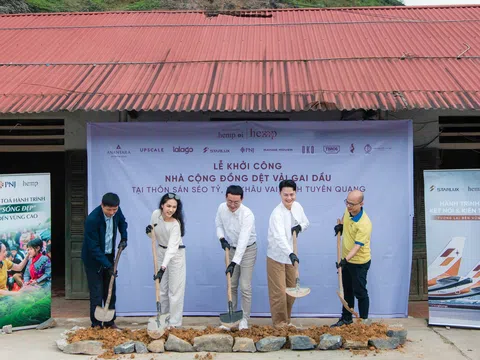 PNJ x Hemp Journey  - Khởi công dự án nhà cộng đồng tại Tuyên Quang