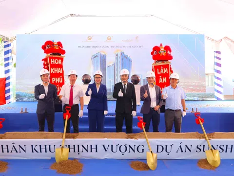Sunshine Sky City khởi công 5 tòa tháp mới, giải cơn khát nguồn cung tại khu Nam Sài Gòn