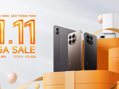 Xiaomi 11.11 Mega Sale: Sống thông minh, sắm “hời” đến 20%