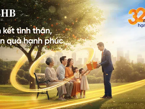 Sinh nhật SHB 32 năm: Cùng nhau gieo hạnh phúc - Nhận ngàn ưu đãi hấp dẫn