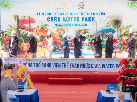 Caraworld Cam Ranh động thổ công viên nước 6,7 ha