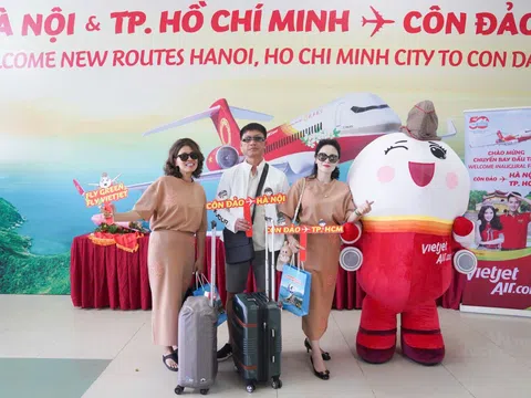 Vietjet tiếp tục khai thác các đường bay đến Côn Đảo từ 3/12/2025