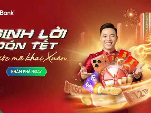 VPBank ưu đãi đón xuân với hàng ngàn quà tặng giá trị