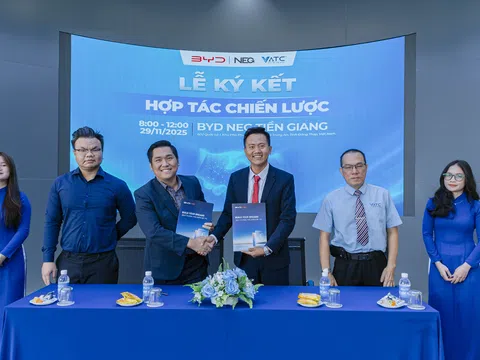 BYD NEG “bắt tay” VATC: Kiến tạo đội ngũ kỹ thuật chuẩn quốc tế cho thị trường xe điện tại Việt Nam